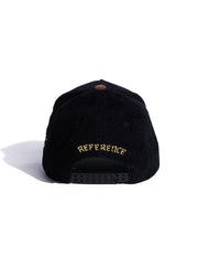 PARADISE LA CORDUROY HAT BLACK/BROWN By Reference