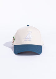 Paradise LA CREAM/OXFORD BLUE Hat by Reference