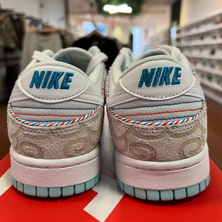 (Pre-owned) Nike Dunk Low Barbershop Grey, replacement box*