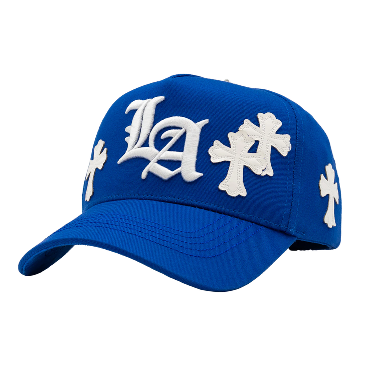 Blue Chrome LA Snapback by ThirtyOne Hats