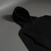 KREAM FACTORY BLACK HALF SKULL RHINESTONE HOODIE
