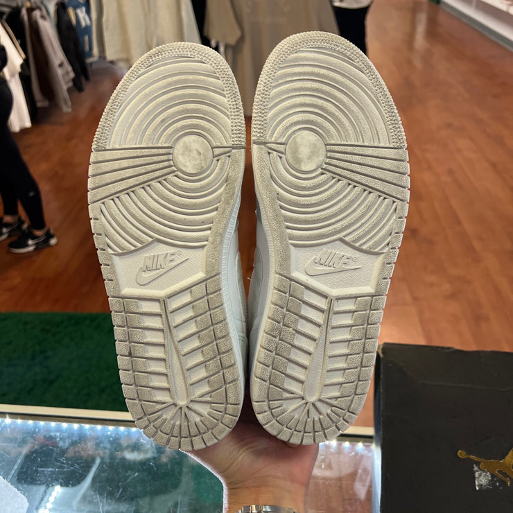 (Pre-Owned) Nike Air Jordan 1 Low White Camo 8m