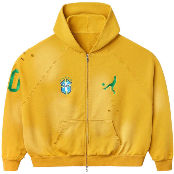 Happy Memories Don't Die HMDD Brasil Zip Up Hoodie