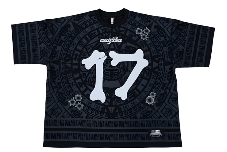 SWEET FELONS JERSEY OBSIDAN AZTEC