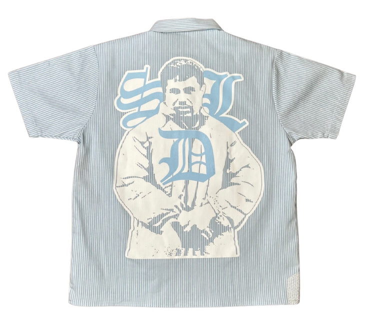 SDL BLUE BARBER QUATER ZIP