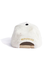 PARADISE LA CORDUROY CREAM/BLACK/RED Hat By Reference