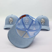 Corduroy Baby Blue Kream Factory Snapback hat