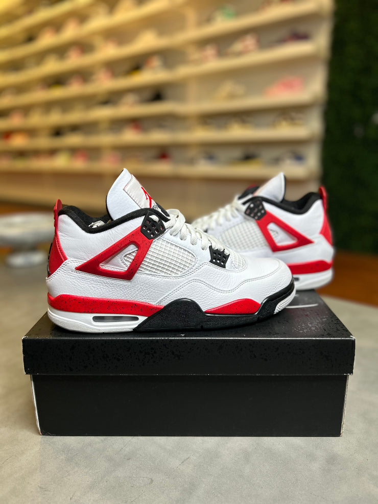 (PRE-OWNED) JORDAN 4 RED CEMENT SIZE 10.5
