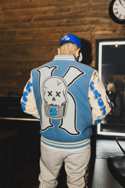 Kream Factory Baby Blue Letterman/Varsity Jacket