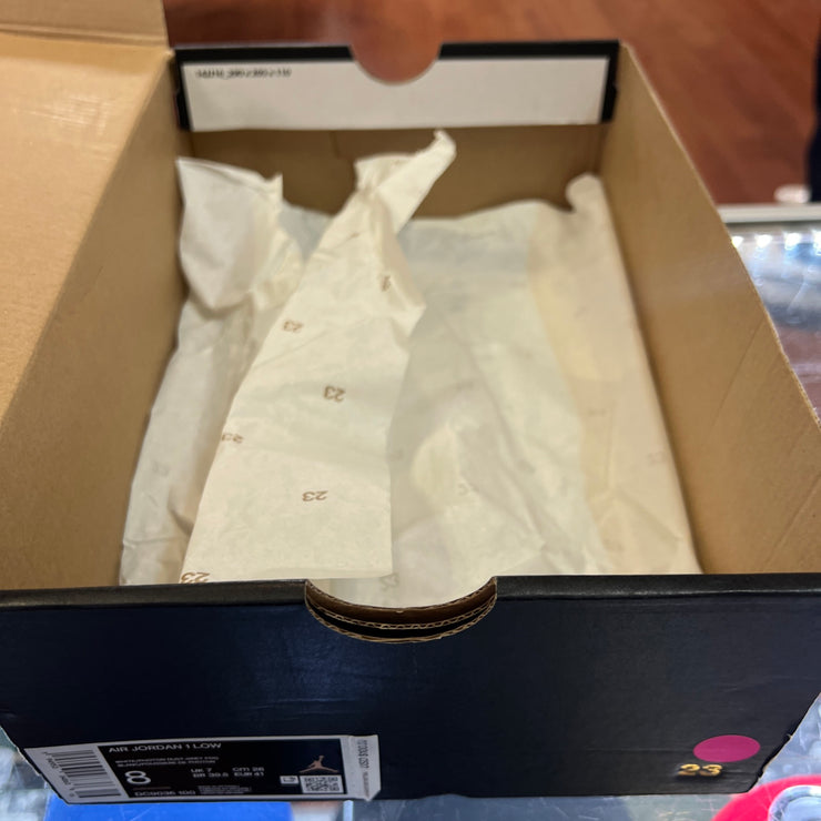 (Pre-Owned) Nike Air Jordan 1 Low White Camo 8m