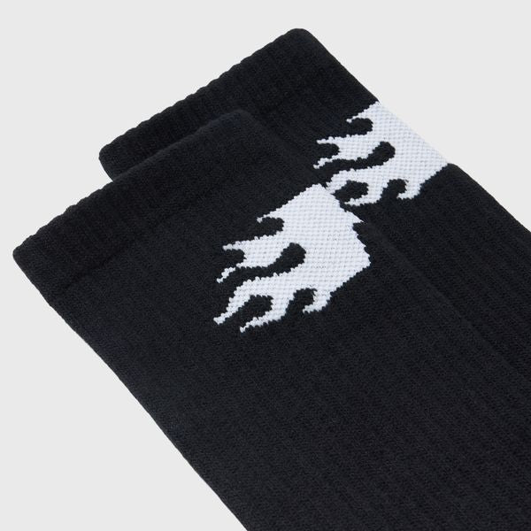 Heatwave Socks Black and White by Homme Femme