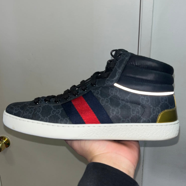 Gucci Ace GG High Top “Black”