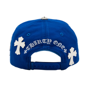 Blue Chrome LA Snapback by ThirtyOne Hats