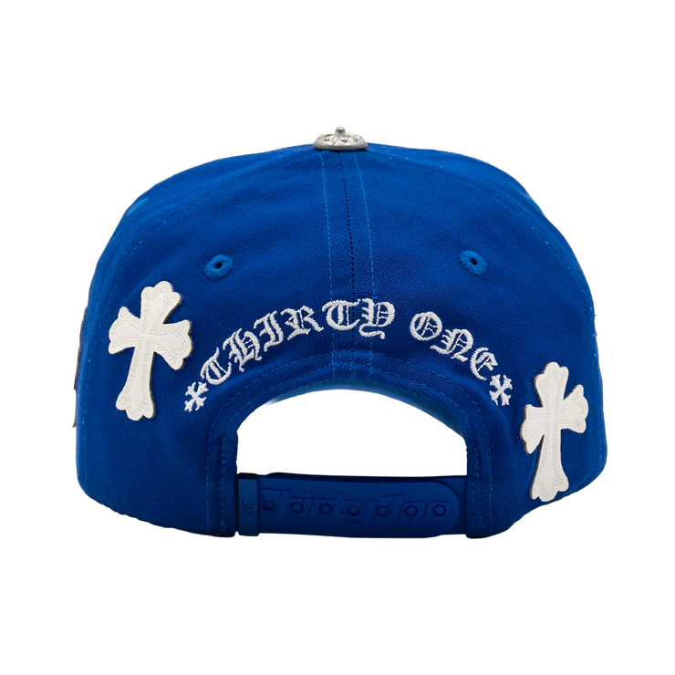 Blue Chrome LA Snapback by ThirtyOne Hats