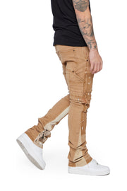 “ALPHA” CAHI STACKED FLARE JEAN by Valabasas