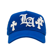 Blue Chrome LA Snapback by ThirtyOne Hats