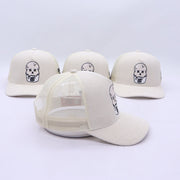 Corduroy/Mesh Off white colored Snapback Kream Factory