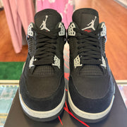 (Pre-Owned) Nike Air Jordan 4 Retro SE Black Canvas, like new*