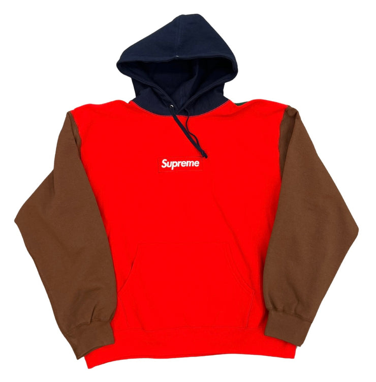 MULTICOLOR SUPREME BOX LOGO HOODIE