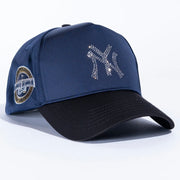 NY Crystals by Reference (Navy Satin/Blk)