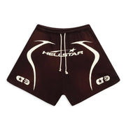 Hellstar Warm Up Shorts Brown