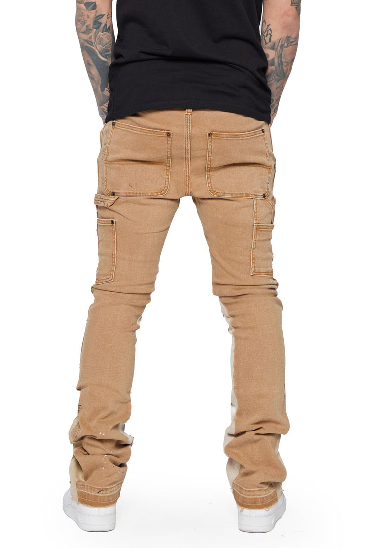 “ALPHA” CAHI STACKED FLARE JEAN by Valabasas