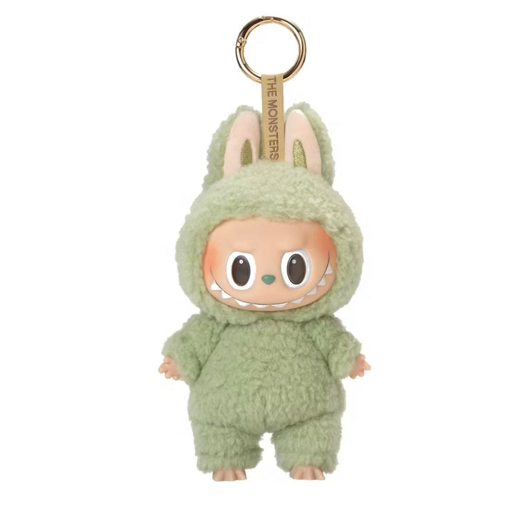 Pop Mart Labubu The Monsters Exciting Macaron Green Grape Vinyl Push Pendant