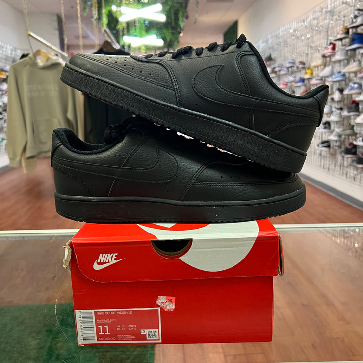 Nike Court Vision Low Triple Black