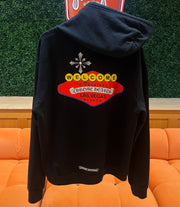 CHROME HEARTS Las Vegas Black hoodie SZ: M