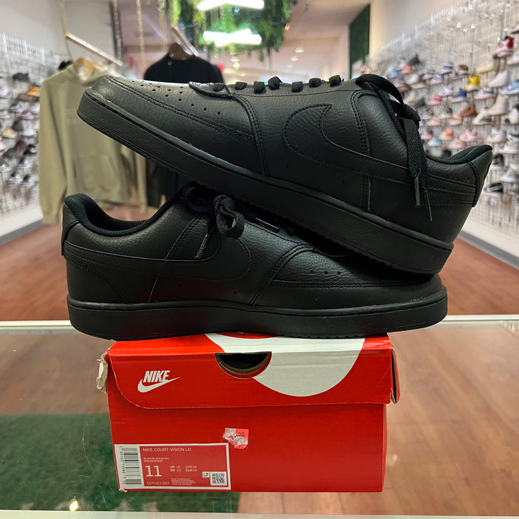 Nike Court Vision Low Triple Black