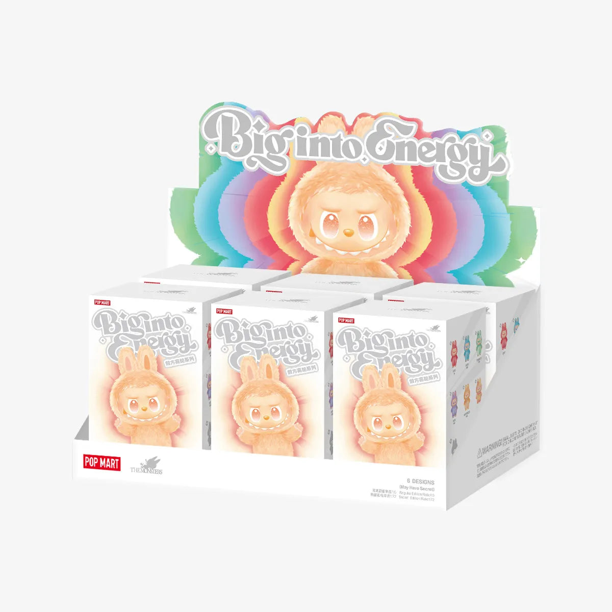 YT様⭐︎専用POP MART LABUBU Energyシリーズ 100% AUTHENTIC POPMART LABUBU 3.0 Big Into Energy SET IN