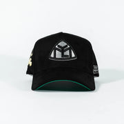 Suede Maybach Cross SnapBack by MADEYOULOOK