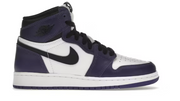 Jordan 1 Retro High "Court Purple White" (GS)