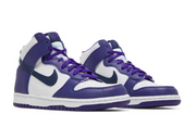 Nike Dunk High Electro Purple Midnght Navy (GS)