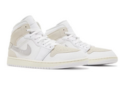 Jordan 1 Mid SE Craft Inside Out White Grey