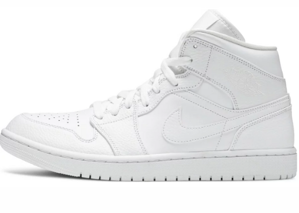 Jordan 1 Mid Triple White (2022)