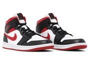 Jordan 1 Mid Gym Red Black White