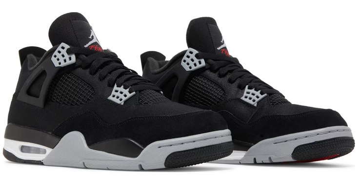Jordan 4 Retro SE Black Canvas