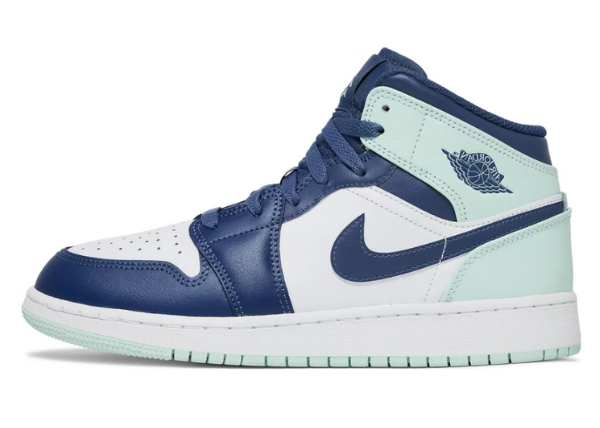 Jordan 1 Mid Mystic Navy Mint Foam (GS)