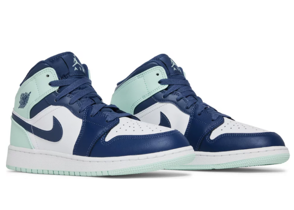 Jordan 1 Mid Mystic Navy Mint Foam (GS)