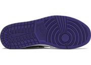 Jordan 1 Low Court Purple White