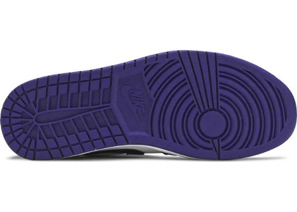 Jordan 1 Low Court Purple White