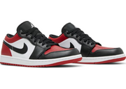 Jordan 1 Low Bred Toe