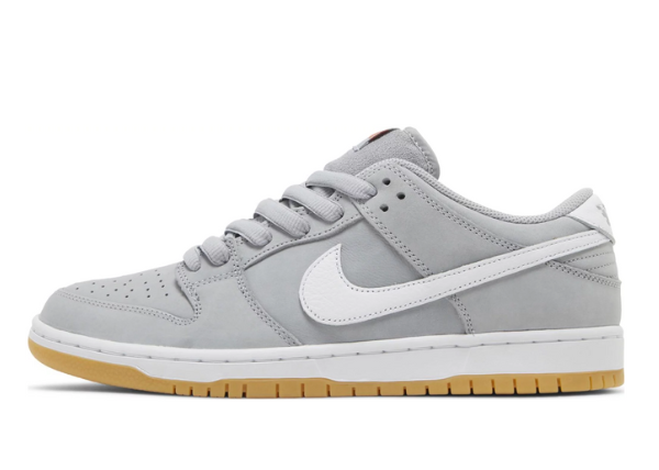 Nike SB Dunk Low Pro ISO Orange Label Wolf Grey Gum