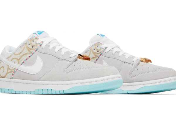 Nike Dunk Low SE Barber Shop Grey
