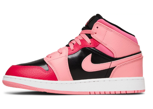 Jordan 1 Mid Coral Chalk (GS)