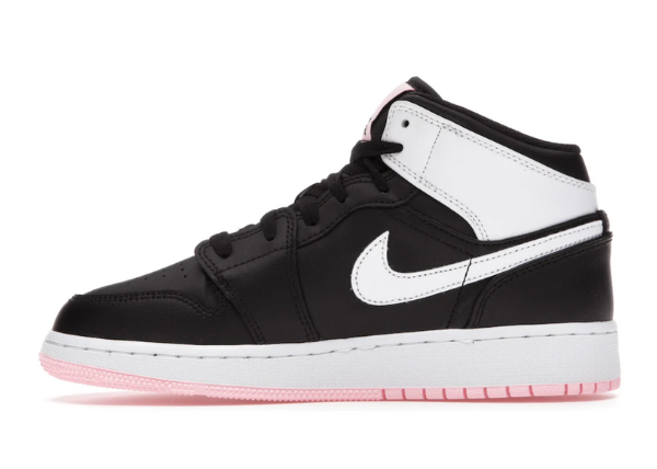 Jordan 1 Mid Arctic Pink Black (GS)
